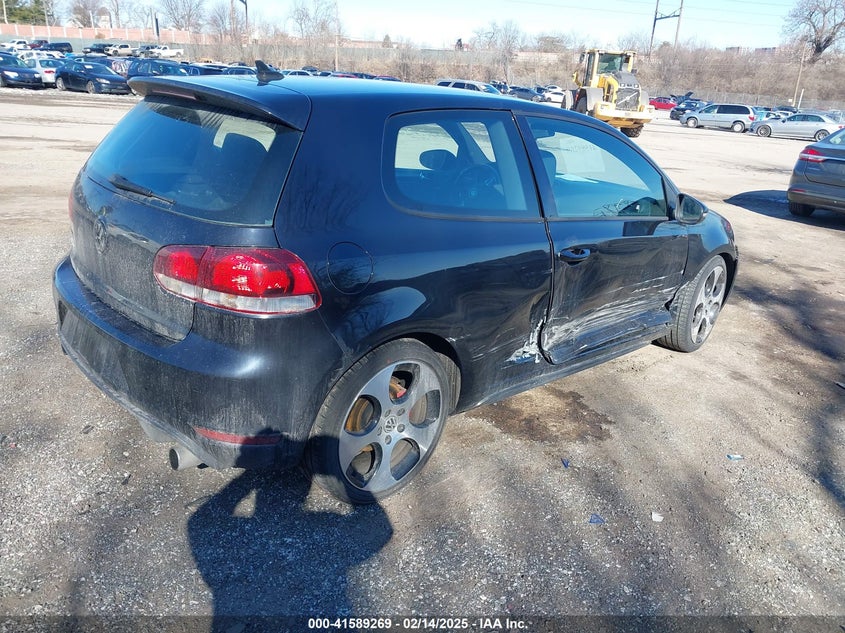 2012 VOLKSWAGEN GTI VIN: WVWFV7AJ7CW122741