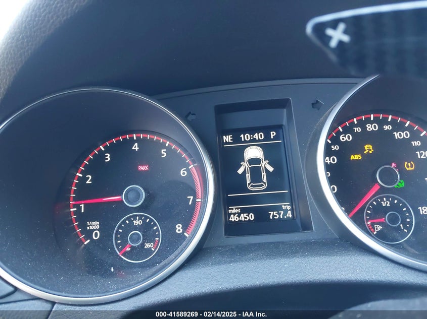 2012 VOLKSWAGEN GTI VIN: WVWFV7AJ7CW122741