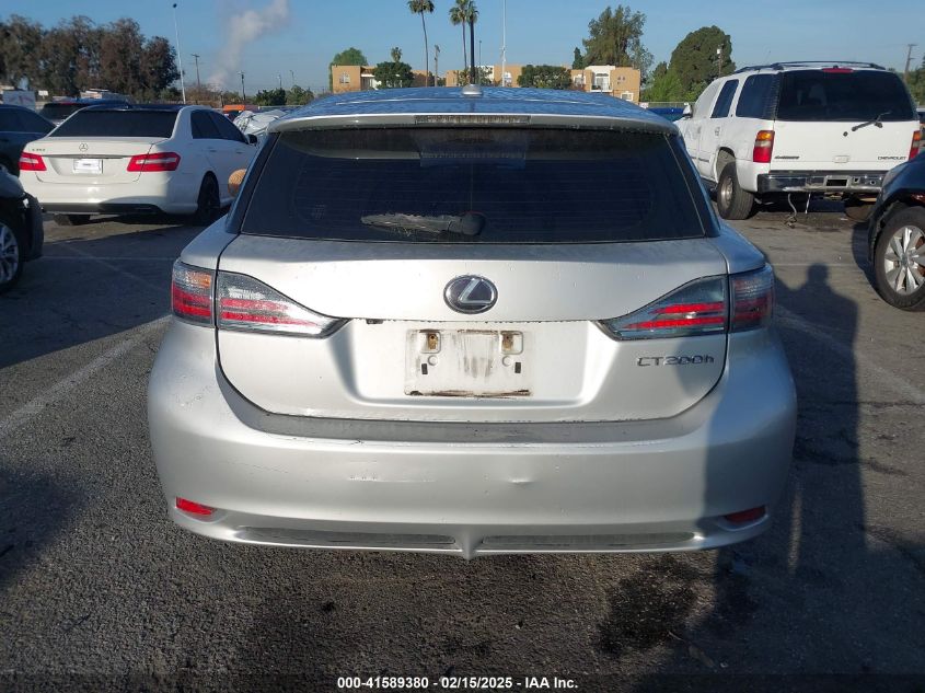 2012 Lexus Ct 200H Premium VIN: JTHKD5BH9C2075784 Lot: 41589380
