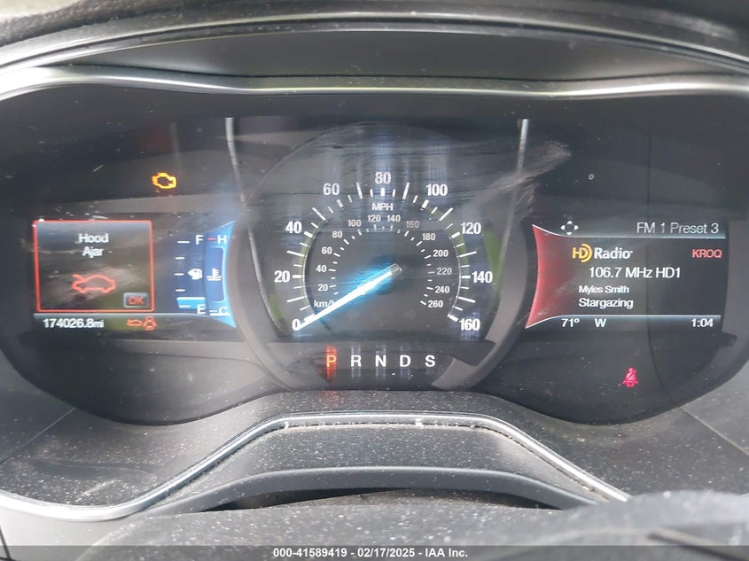 2016 FORD FUSION VIN: 3FA6P0K91GR151141