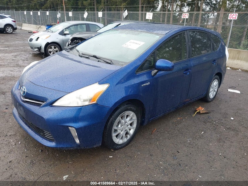 2012 TOYOTA PRIUS V VIN: JTDZN3EU0C3106876