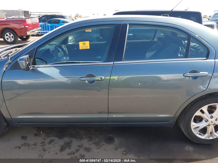 2012 FORD FUSION VIN: 3FAHP0HA6CR315794