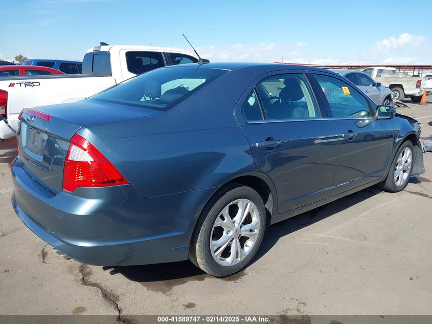 2012 FORD FUSION VIN: 3FAHP0HA6CR315794