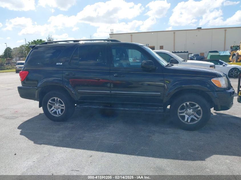 2007 Toyota Sequoia Sr5 V8 VIN: 5TDZT34A07S296292 Lot: 41590205