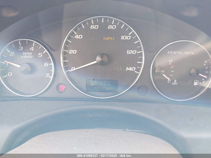 2007 Chevrolet Malibu Lt VIN: 1G1ZT57N77F186374 Lot: 41590337