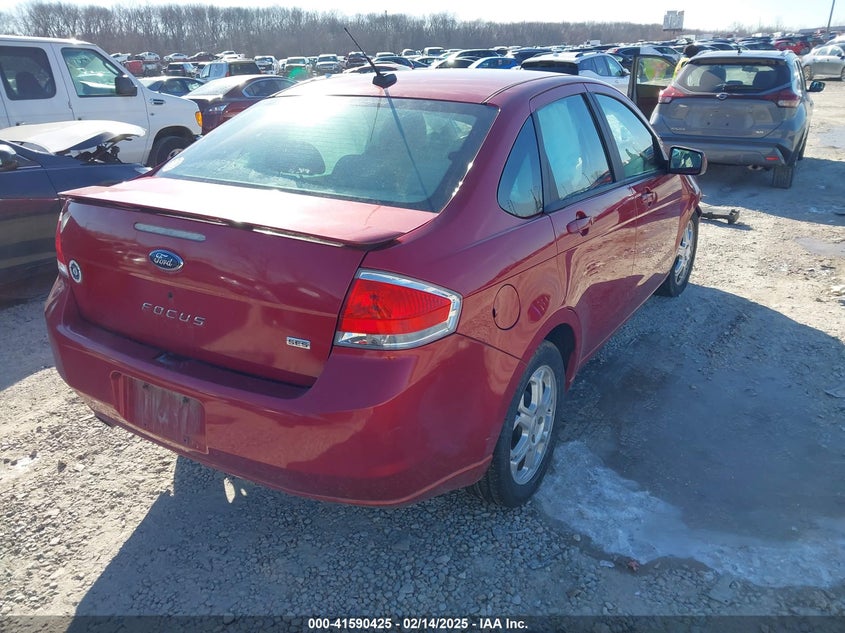 2009 FORD FOCUS VIN: 1FAHP36N59W135929