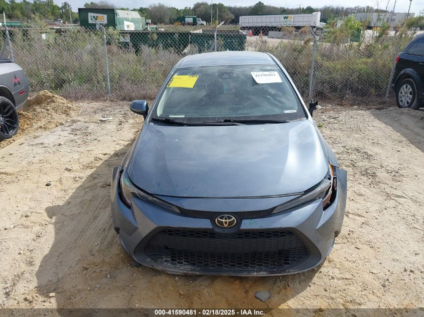 2021 Toyota Corolla Le VIN: 5YFEPMAE7MP180639 Lot: 41590481