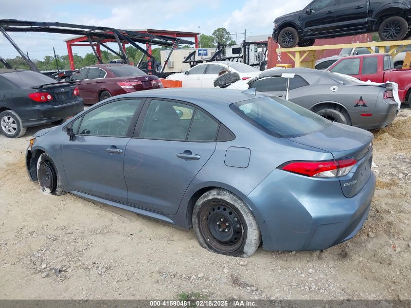 2021 Toyota Corolla Le VIN: 5YFEPMAE7MP180639 Lot: 41590481