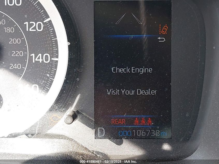 2021 Toyota Corolla Le VIN: 5YFEPMAE7MP180639 Lot: 41590481