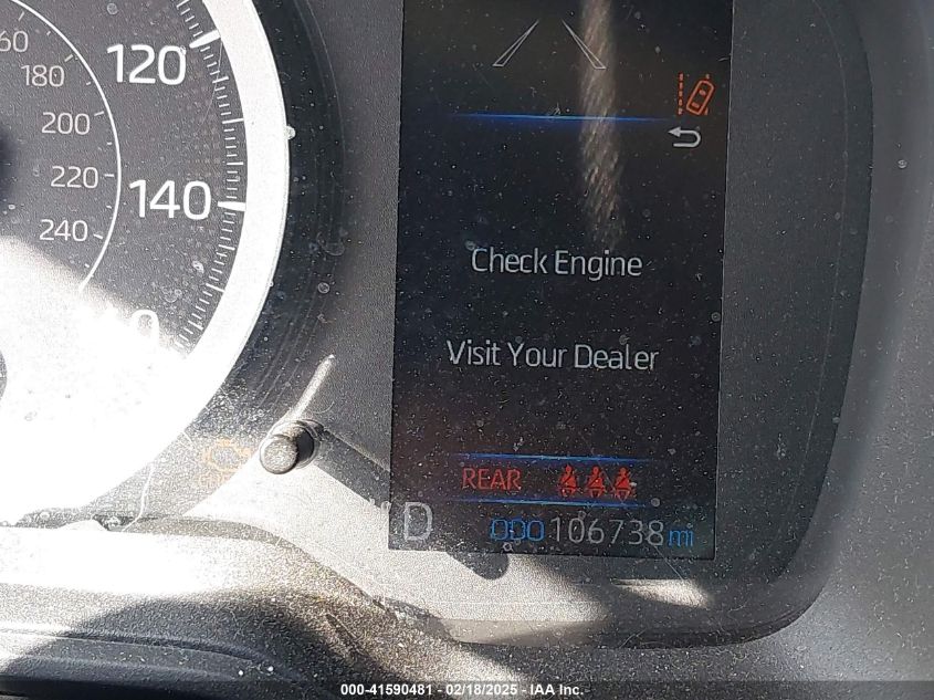 2021 Toyota Corolla Le VIN: 5YFEPMAE7MP180639 Lot: 41590481