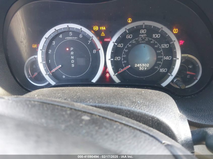 2009 Acura Tsx VIN: JH4CU26649C014874 Lot: 41590494