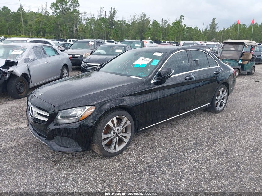 WDDWF4JB7JR312934 2018 MERCEDES-BENZ C-KLASSE photo no. 2