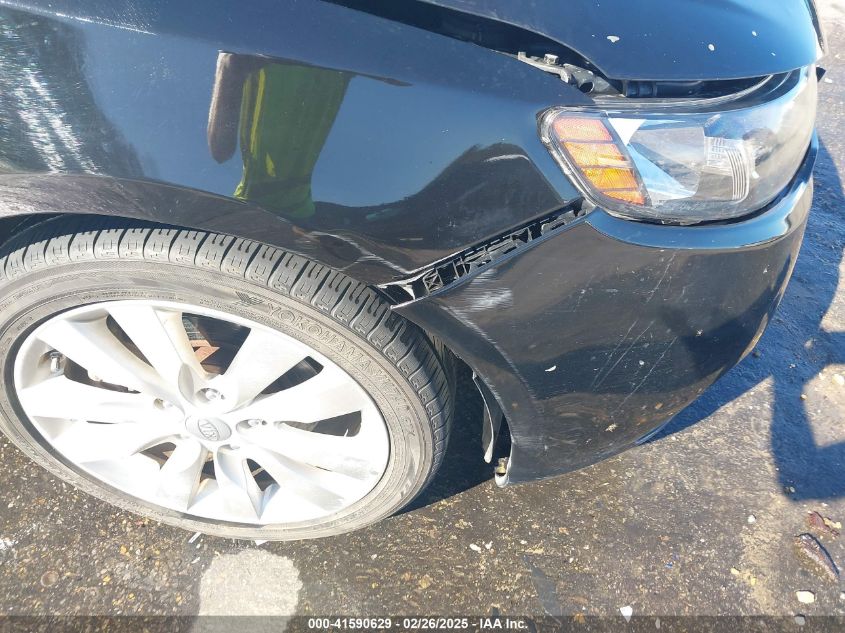 2012 Kia Forte Sx VIN: KNAFW4A3XC5563571 Lot: 41590629