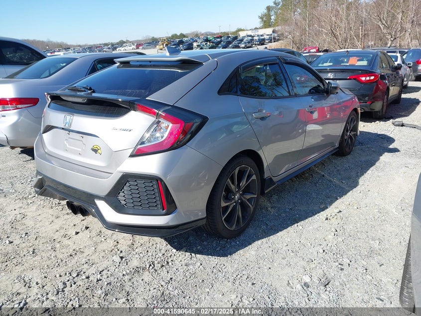 2018 HONDA CIVIC VIN: SHHFK7H42JU224960