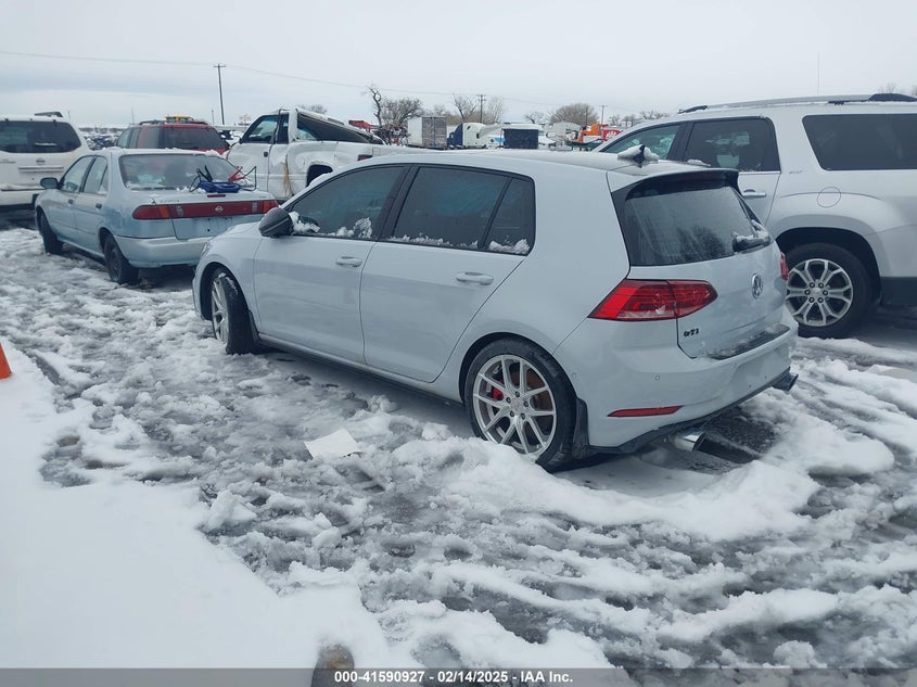 2019 VOLKSWAGEN GTI VIN: 3VW6T7AU2KM013597