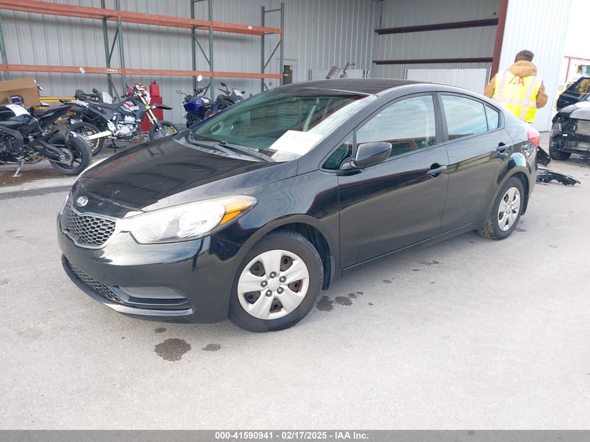 2016 KIA FORTE LX - KNAFK4A69G5578882