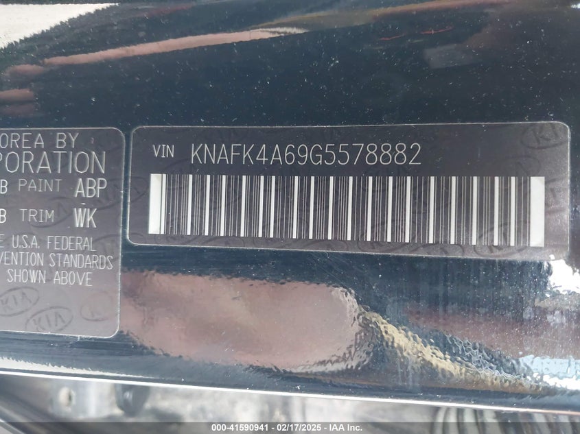 2016 KIA FORTE LX - KNAFK4A69G5578882