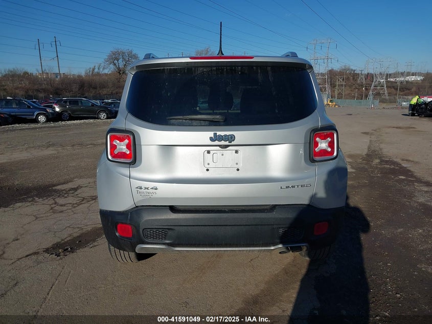 2016 JEEP RENEGADE LIMITED - ZACCJBDT0GPC75740