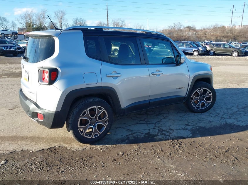 2016 JEEP RENEGADE LIMITED - ZACCJBDT0GPC75740