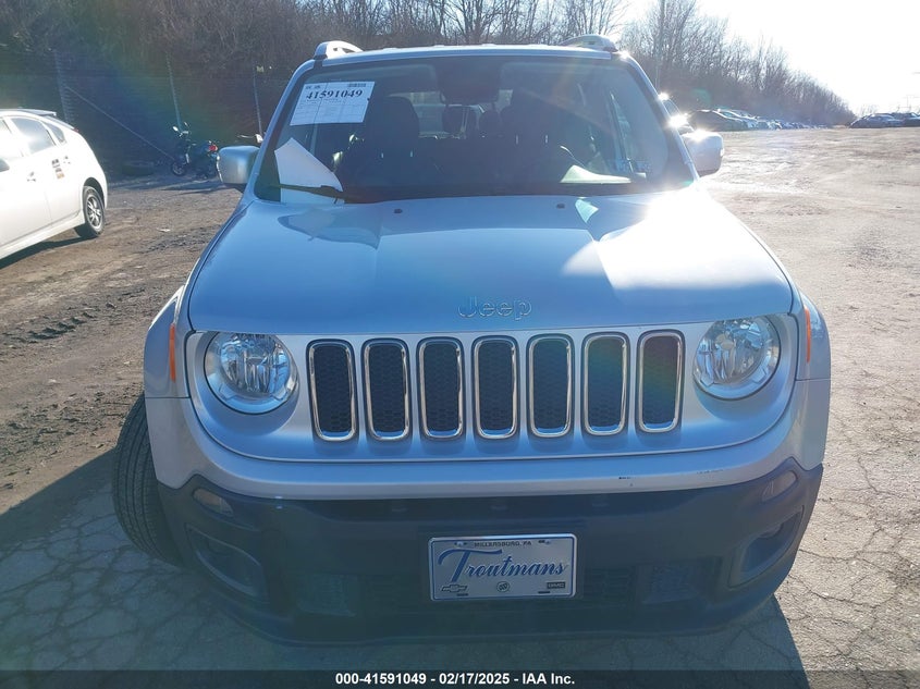 2016 JEEP RENEGADE LIMITED - ZACCJBDT0GPC75740