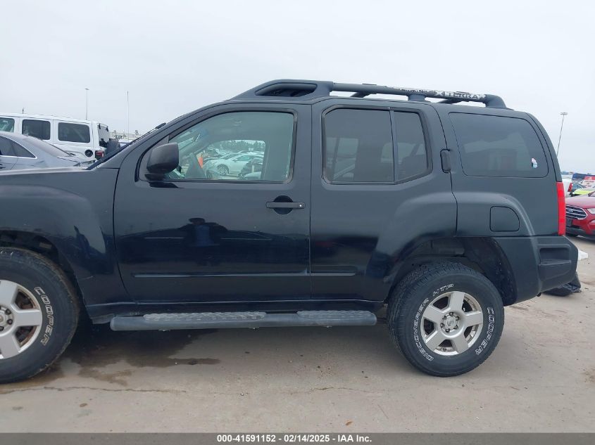 2007 Nissan Xterra S VIN: 5N1AN08U97C546202 Lot: 41591152