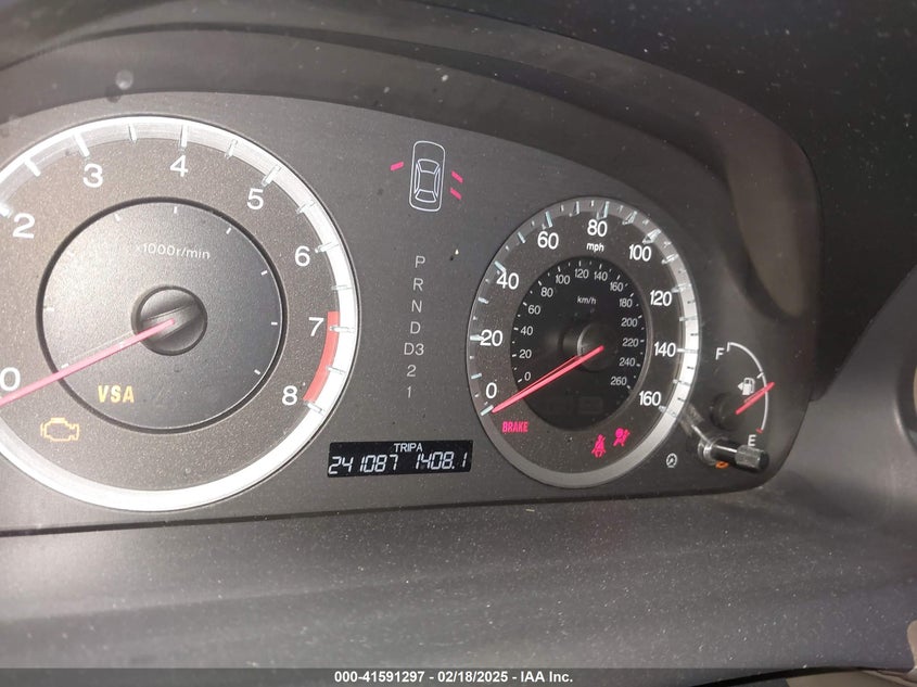 2009 HONDA ACCORD VIN: 1HGCP36819A025053