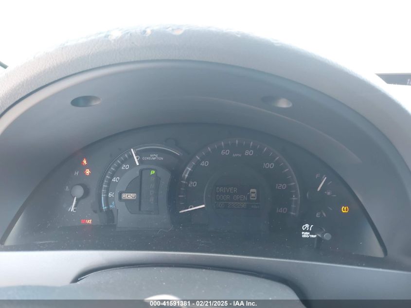 2008 Toyota Camry Hybrid VIN: 4T1BB46K58U045891 Lot: 41591381