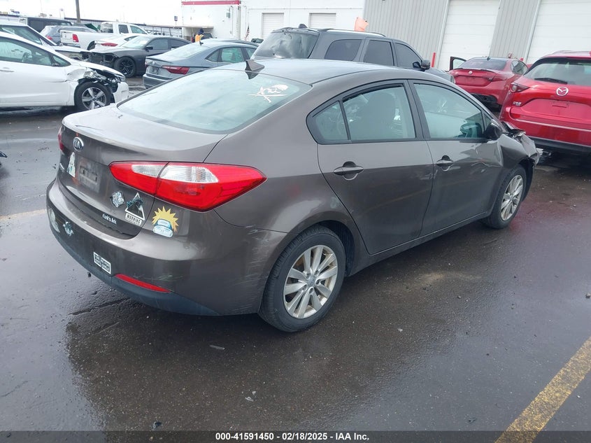 2014 KIA FORTE VIN: KNAFX4A68E5098430