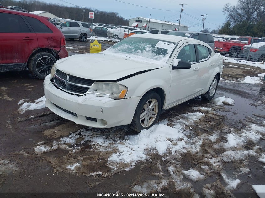 1B3LC56K58N298751 2008 DODGE AVENGER photo no. 2