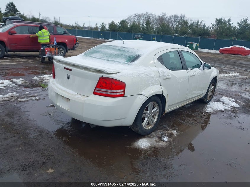 1B3LC56K58N298751 2008 DODGE AVENGER photo no. 4