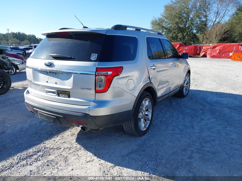 2013 FORD EXPLORER LIMITED - 1FM5K7F84DGA54092