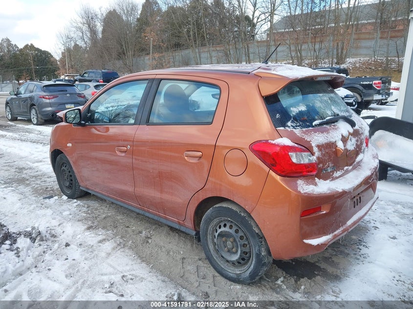 2018 MITSUBISHI MIRAGE VIN: ML32A3HJ6JH011627