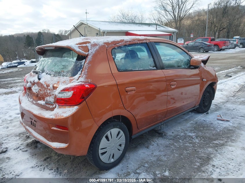 2018 MITSUBISHI MIRAGE VIN: ML32A3HJ6JH011627