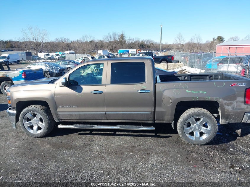 2014 CHEVROLET SILVERADO 1500 2LZ - 3GCUKSEC6EG255863
