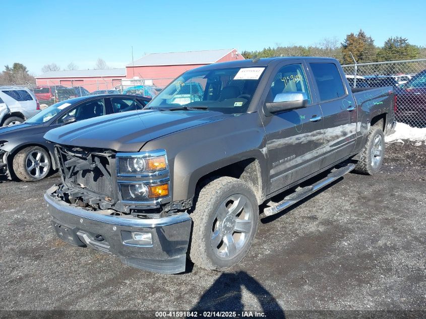 2014 CHEVROLET SILVERADO 1500 2LZ - 3GCUKSEC6EG255863