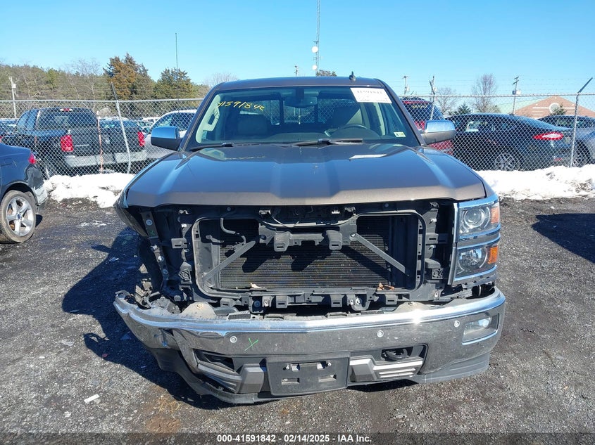 2014 CHEVROLET SILVERADO 1500 2LZ - 3GCUKSEC6EG255863