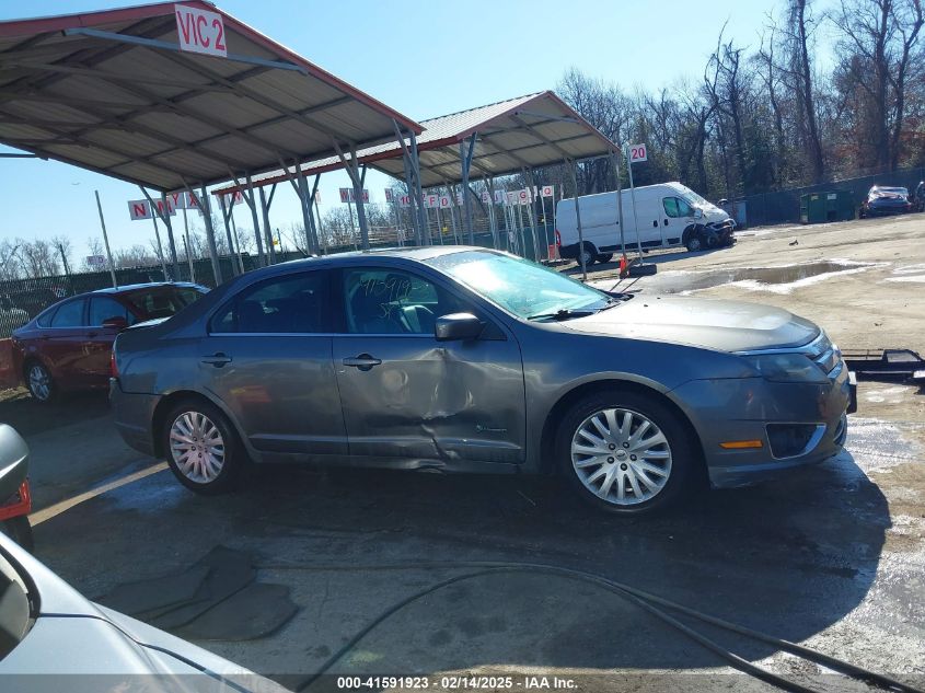 2010 Ford Fusion Hybrid VIN: 3FADP0L31AR137006 Lot: 41591923