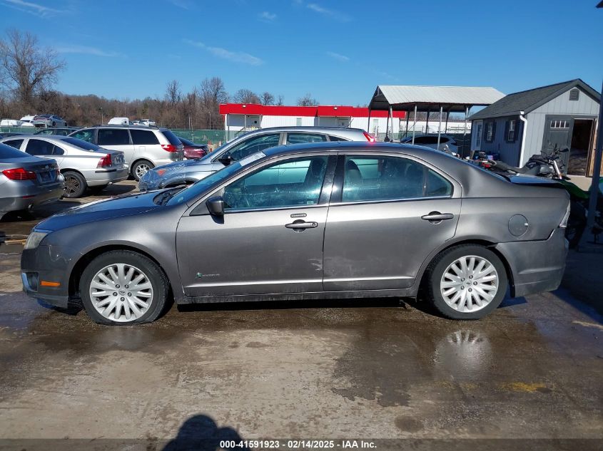 2010 Ford Fusion Hybrid VIN: 3FADP0L31AR137006 Lot: 41591923