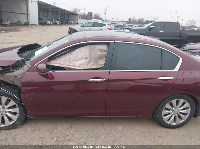 2014 HONDA ACCORD VIN: 1HGCR2F80EA055045