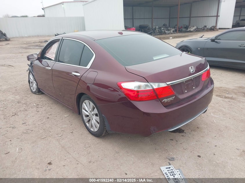 2014 HONDA ACCORD VIN: 1HGCR2F80EA055045