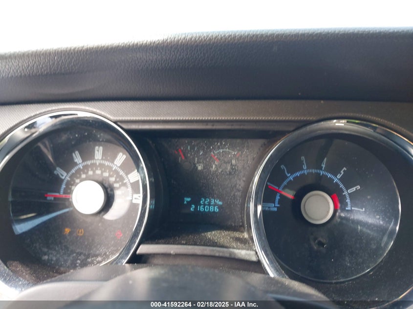 2010 FORD MUSTANG VIN: 1ZVBP8AN2A5128500