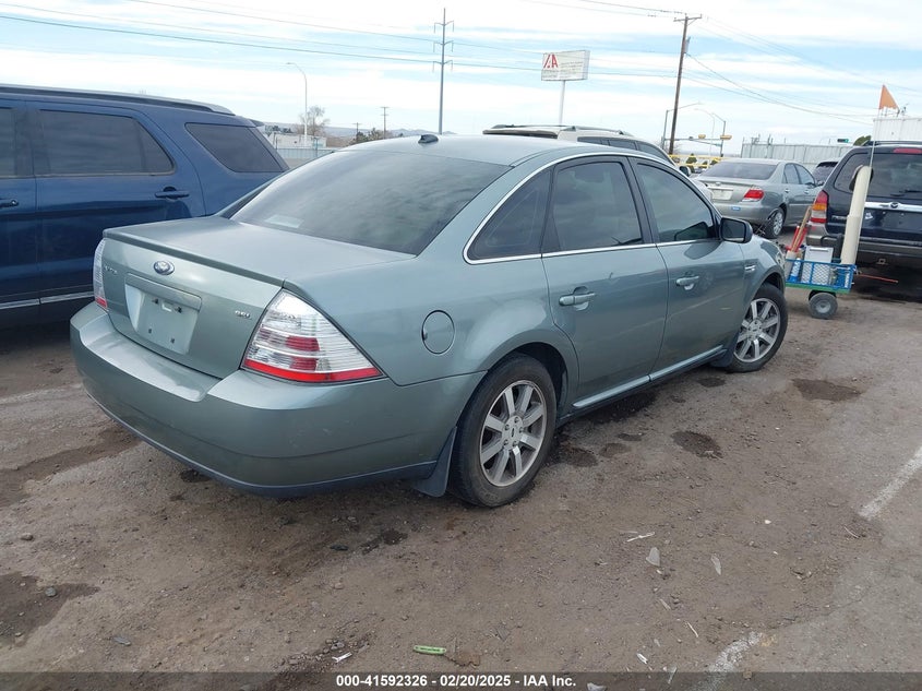 2008 FORD TAURUS VIN: 1FAHP24W38G162514