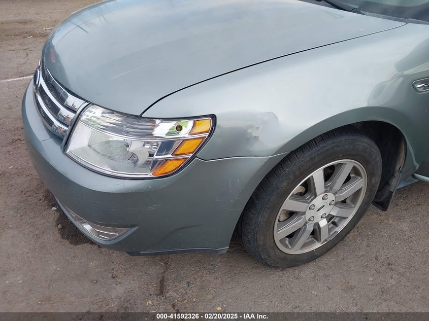 2008 FORD TAURUS VIN: 1FAHP24W38G162514