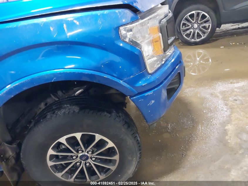 2019 Ford F-150 Xlt VIN: 1FTEW1E56KFA40095 Lot: 41592451