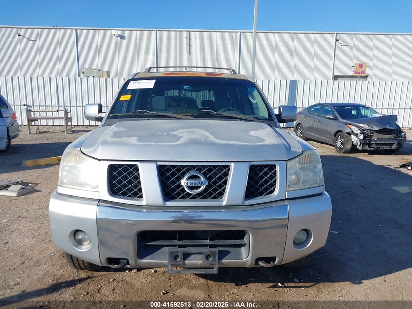 2004 Nissan Pathfinder Armada Se Off-Road VIN: 5N1AA08A74N736744 Lot: 41592513
