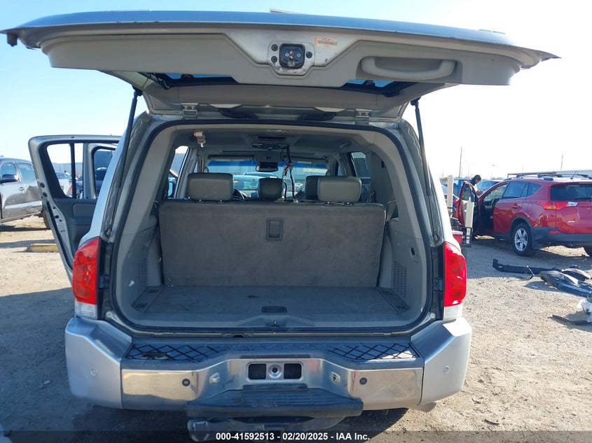 2004 Nissan Pathfinder Armada Se Off-Road VIN: 5N1AA08A74N736744 Lot: 41592513