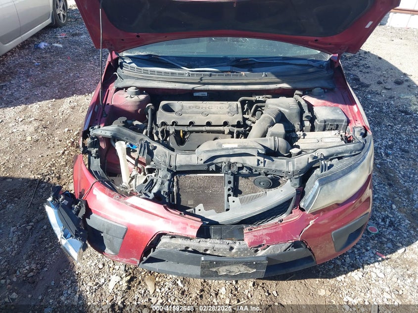 2010 Kia Forte Koup Ex VIN: KNAFU6A27A5152554 Lot: 41592648