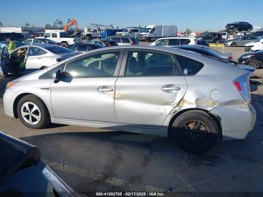 2015 TOYOTA PRIUS VIN: JTDKN3DU9F0480508