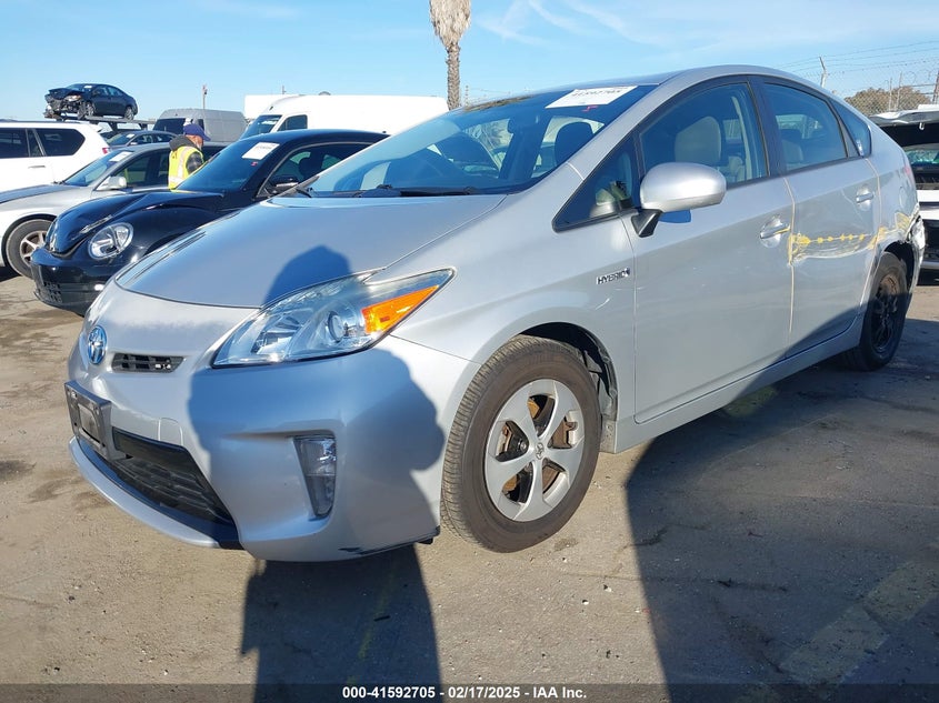2015 TOYOTA PRIUS VIN: JTDKN3DU9F0480508