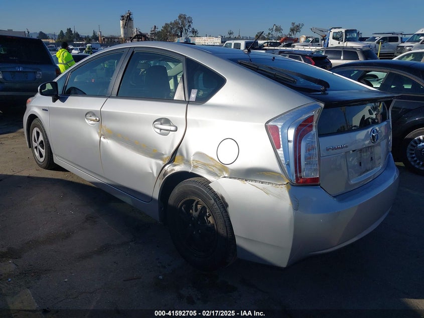 2015 TOYOTA PRIUS VIN: JTDKN3DU9F0480508
